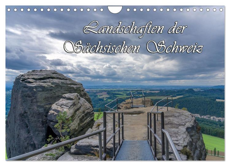 Produktbild: Landschaften der S&auml;chsischen Schweiz (Wandkalender 2026 DIN A4 quer), CALVENDO Monatskalender
