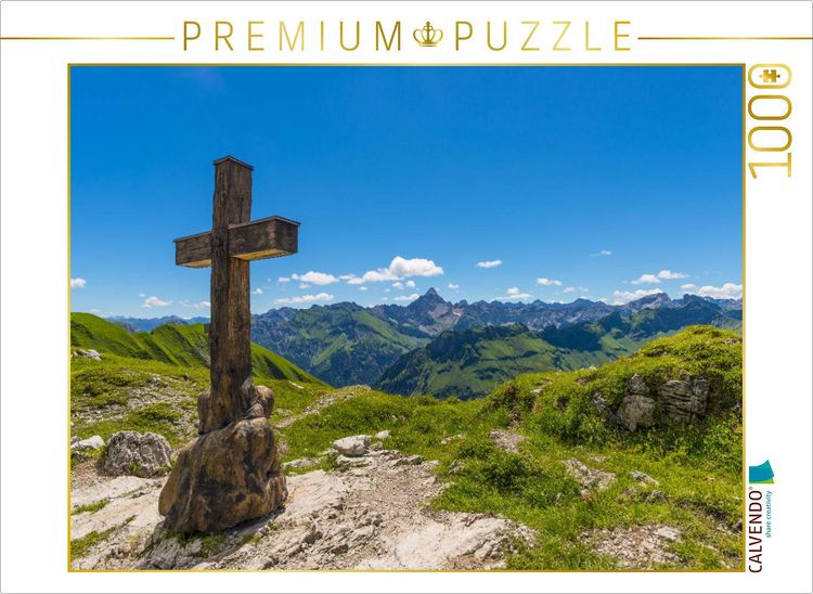 Produktbild: CALVENDO Puzzle Ein Motiv aus dem Kalender Faszination Oberallg&auml;u | 1000 Teile Lege-Gr&ouml;&szlig;e 64x48cm Foto-Puzzle f&uuml;r gl&uuml;ckliche Stunden
