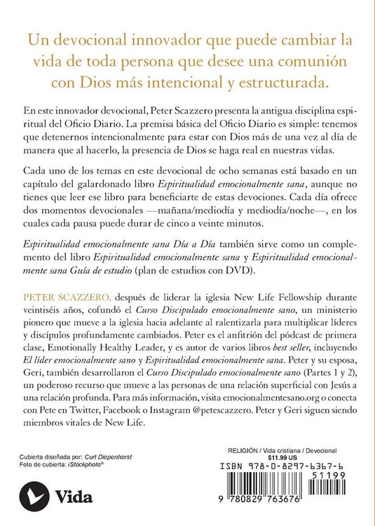 Produktbild: El Espiritualidad emocionalmente sana - D&iquest;&iquest;a a d&iquest;&iquest;a