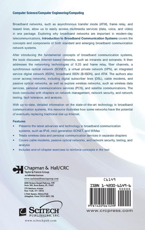 Produktbild: Introduction to Broadband Communication Systems