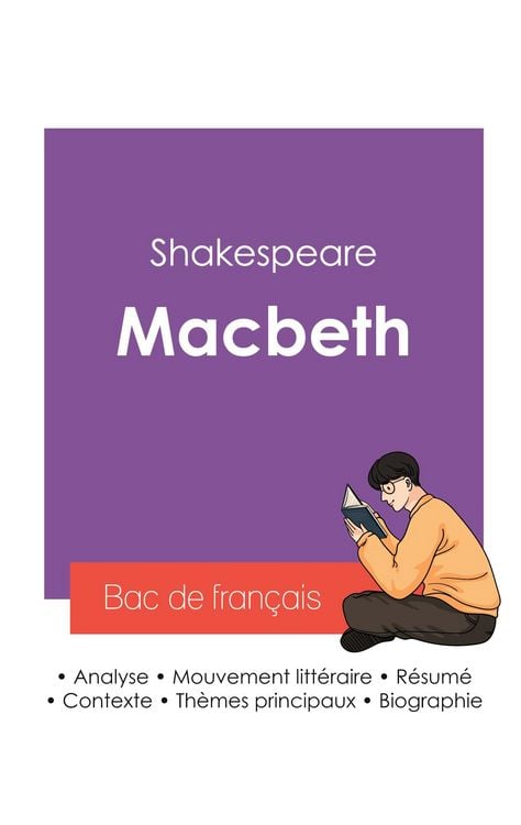 Produktbild: R&eacute;ussir son Bac de fran&ccedil;ais 2027 : Analyse de la pi&egrave;ce Macbeth de Shakespeare