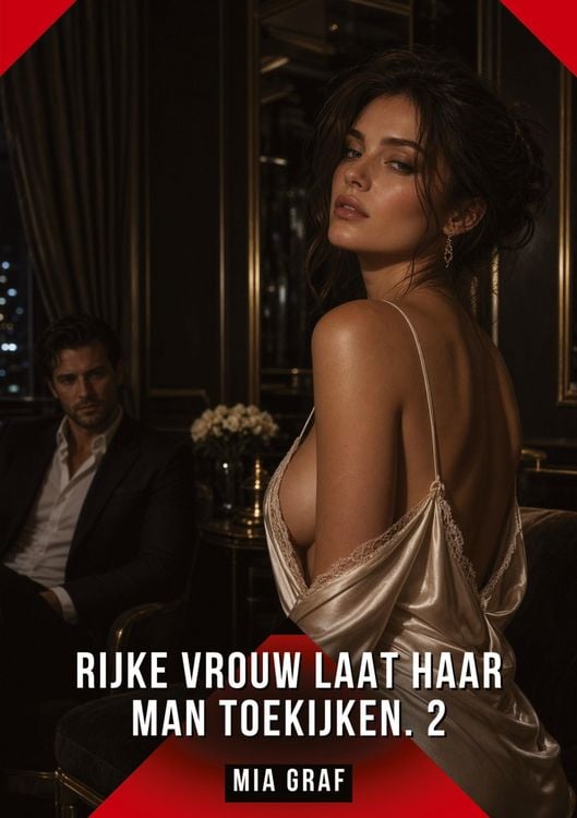 Produktbild: Rijke vrouw laat haar man toekijken. 2