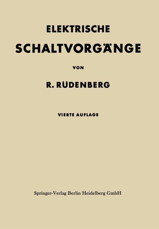 Produktbild: Elektrische Schaltvorg&auml;nge in geschlossenen Stromkreisen von Starkstromanlagen