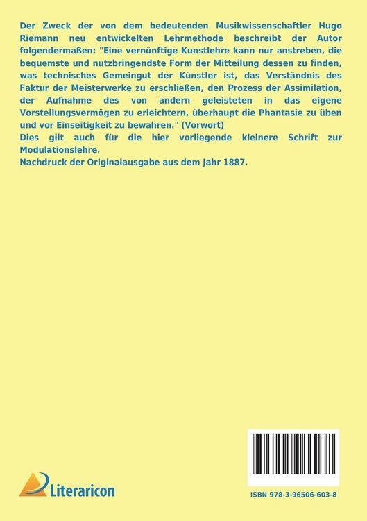 Produktbild: Systematische Modulationslehre als Grundlage der musikalischen Formenlehre