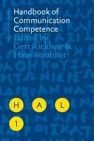 Produktbild: Handbook of Communication Competence