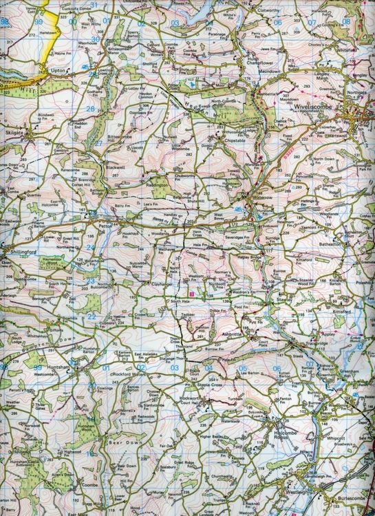Produktbild: Minehead & Brendon Hills, Dulverton & Tiverton