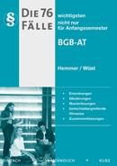 Produktbild: Die 76 wichtigsten F&auml;lle BGB AT