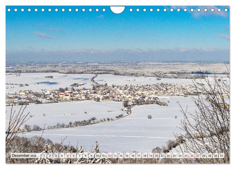 Produktbild: Urlaubsregion Bayern (Wandkalender 2026 DIN A4 quer), CALVENDO Monatskalender