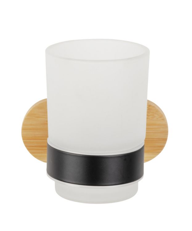 Produktbild: Turbo-Loc&reg; Zahnputzbecher Mod. Orea Uno Bamboo, Befestigen ohne bohren