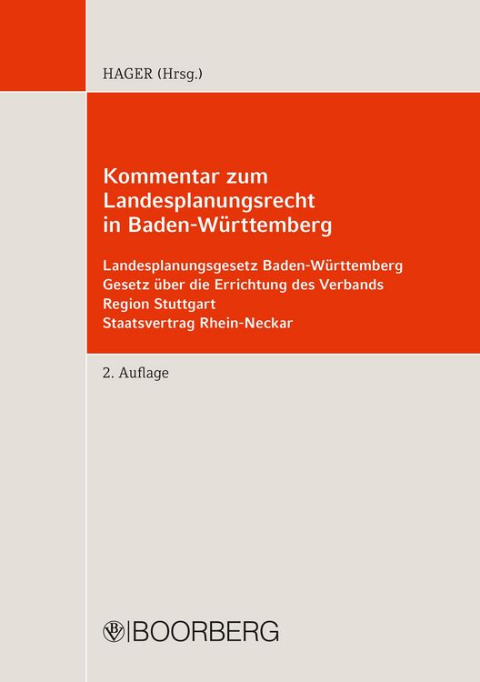Produktbild: Kommentar zum Landesplanungsrecht in Baden-W&uuml;rttemberg