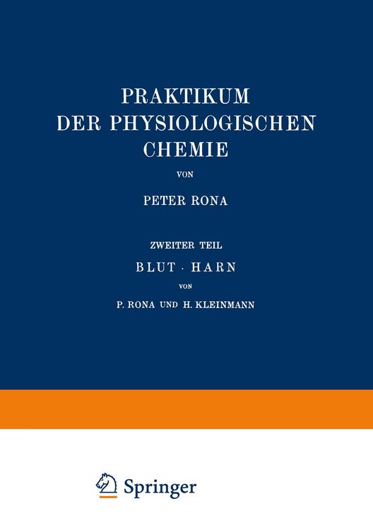 Produktbild: Praktikum der Physiologischen Chemie