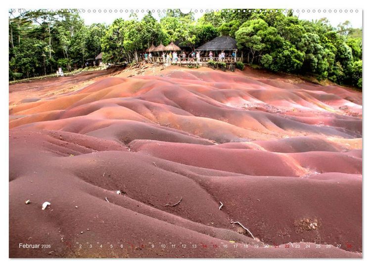 Produktbild: Mauritius - Die Perle im Indischen Ozean (hochwertiger Premium Wandkalender 2026 DIN A2 quer), Kunstdruck in Hochglanz