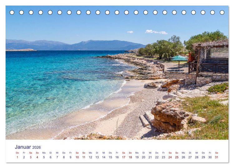 Produktbild: Insel Chalki (Tischkalender 2026 DIN A5 quer), CALVENDO Monatskalender