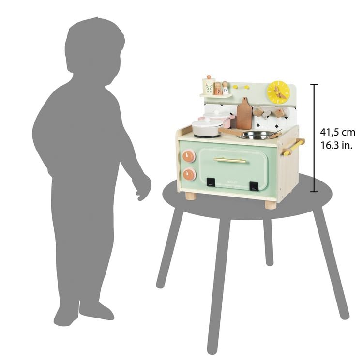 Produktbild: Spielk&uuml;che 'Liebe Omama' &ndash; Kompakte Kitchenette mit Zubeh&ouml;r