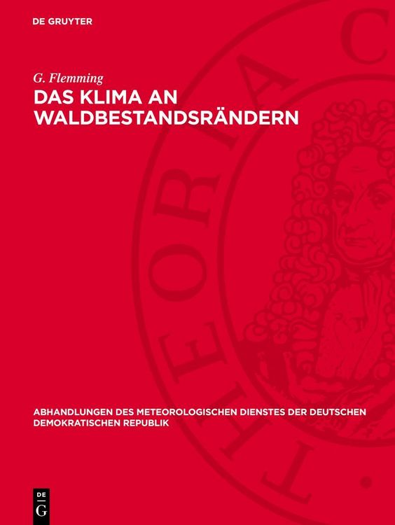 Produktbild: Das Klima an Waldbestandsr&auml;ndern