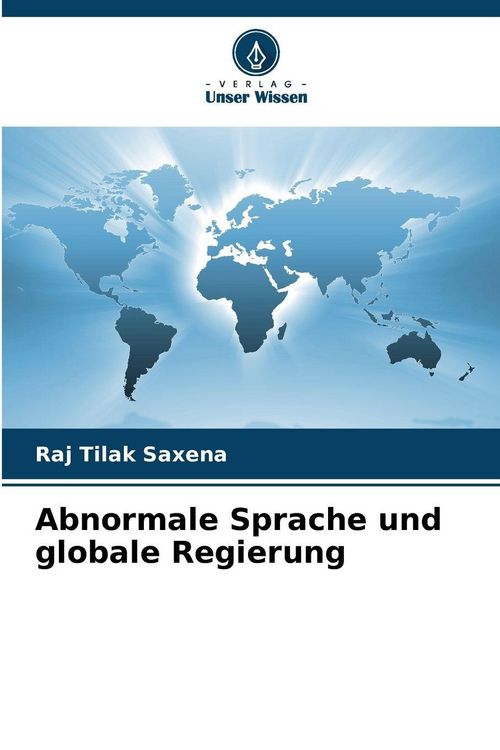 Produktbild: Abnormale Sprache und globale Regierung