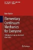 Produktbild: Elementary Continuum Mechanics for Everyone
