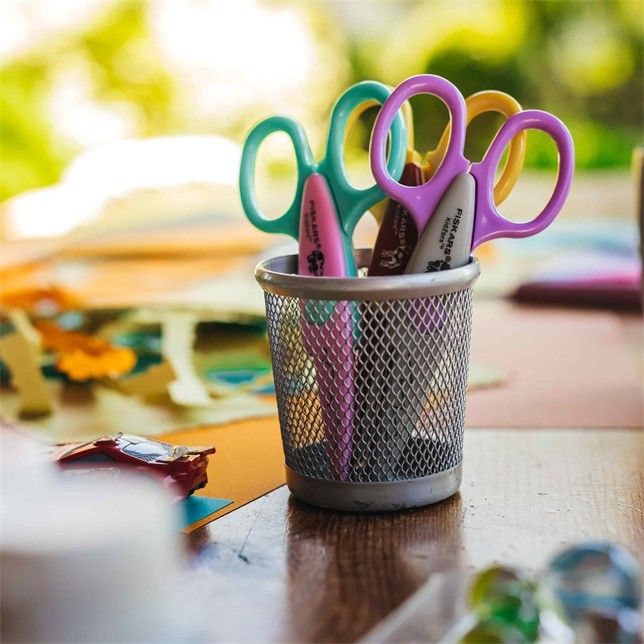 Produktbild: Fiskars Kinder Dekorscheren Zootiere 3er Set