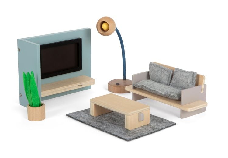 Produktbild: Small Foot 12633 - Puppenhausmöbel Wohnzimmer