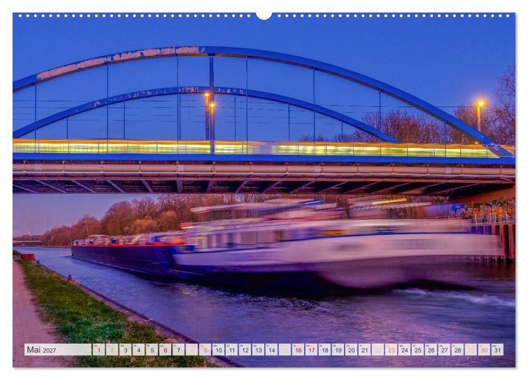 Produktbild: Ruhrbahn: U Linien verbinden (Wandkalender 2027 DIN A2 quer), CALVENDO Monatskalender