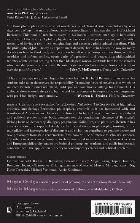 Produktbild: Richard J. Bernstein and the Expansion of American Philosophy