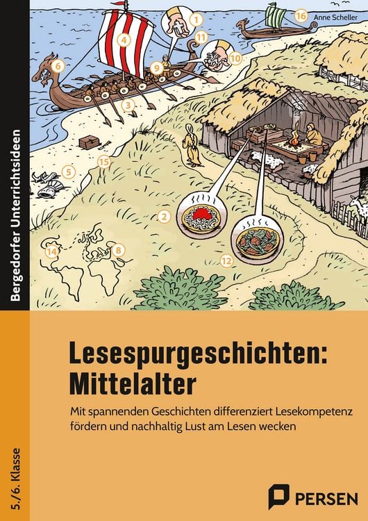 Produktbild: Lesespurgeschichten: Mittelalter