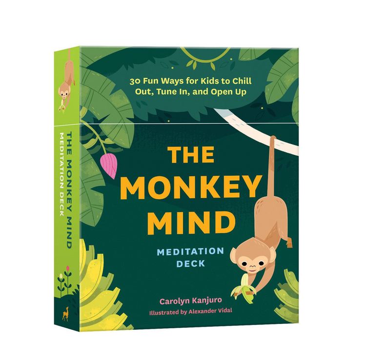 Produktbild: Vidal, A: Monkey Mind Meditation Deck