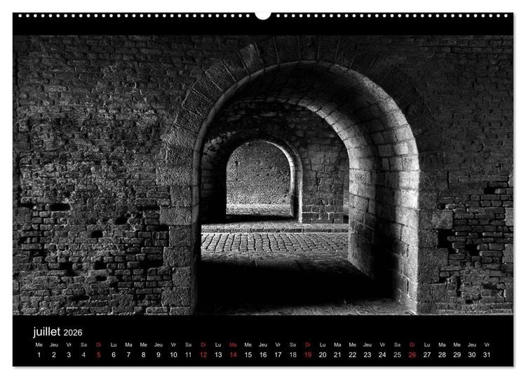 Produktbild: Le Vieux Lille (Calendrier mural 2026 DIN A2 vertical) calendrier de bureau