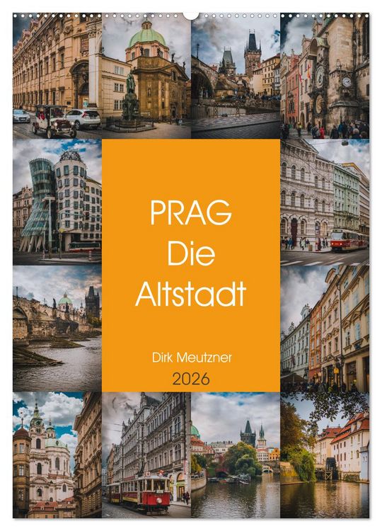 Produktbild: Prag - Die Altstadt (Wandkalender 2026 DIN A2 hoch), CALVENDO Monatskalender