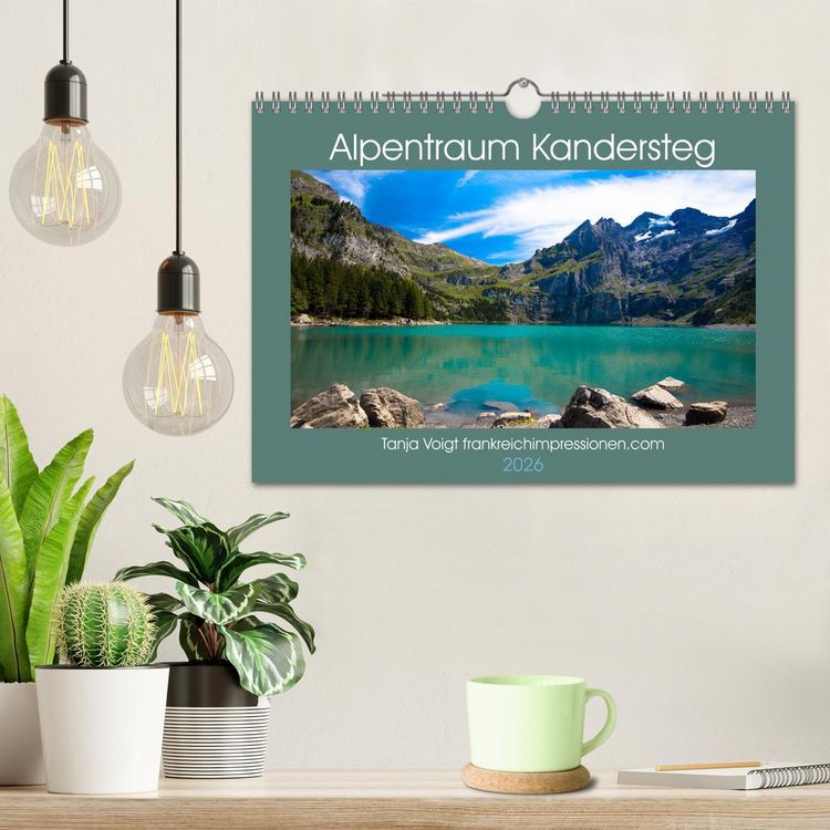 Produktbild: Alpentraum Kandersteg (Wandkalender 2026 DIN A4 quer), CALVENDO Monatskalender