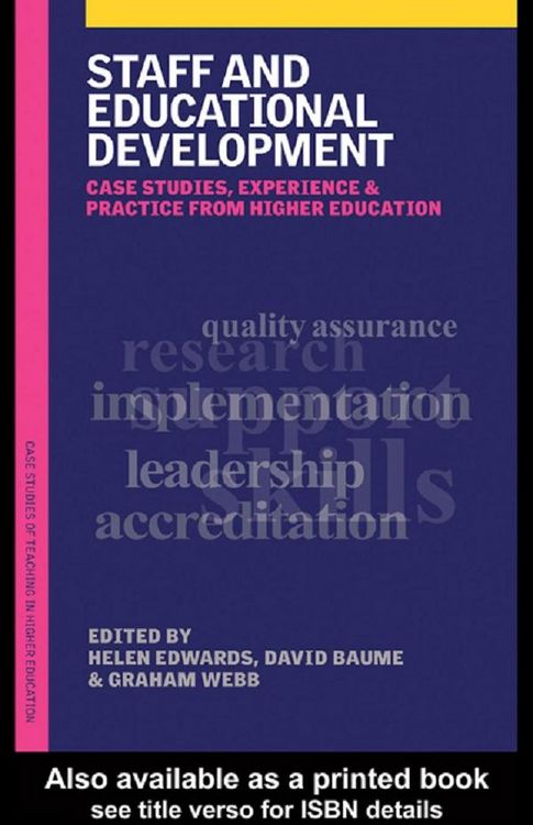 Produktbild: Staff and Educational Development