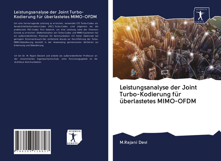 Produktbild: Leistungsanalyse der Joint Turbo-Kodierung f&uuml;r &uuml;berlastetes MIMO-OFDM