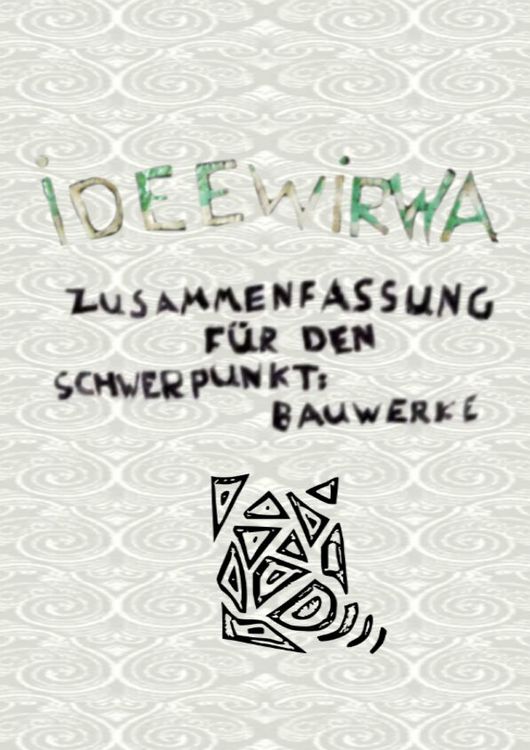 Produktbild: Zusammenfassung f&uuml;r den Schwerpunkt Bauwerke