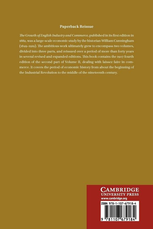 Produktbild: The Growth of English Industry and Commerce