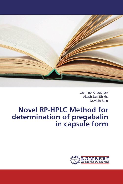 Produktbild: Novel RP-HPLC Method for determination of pregabalin in capsule form
