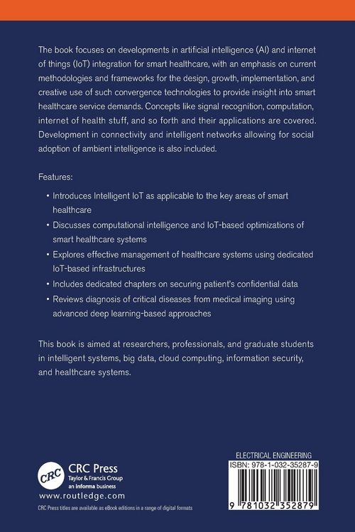 Produktbild: Intelligent Internet of Things for Smart Healthcare Systems