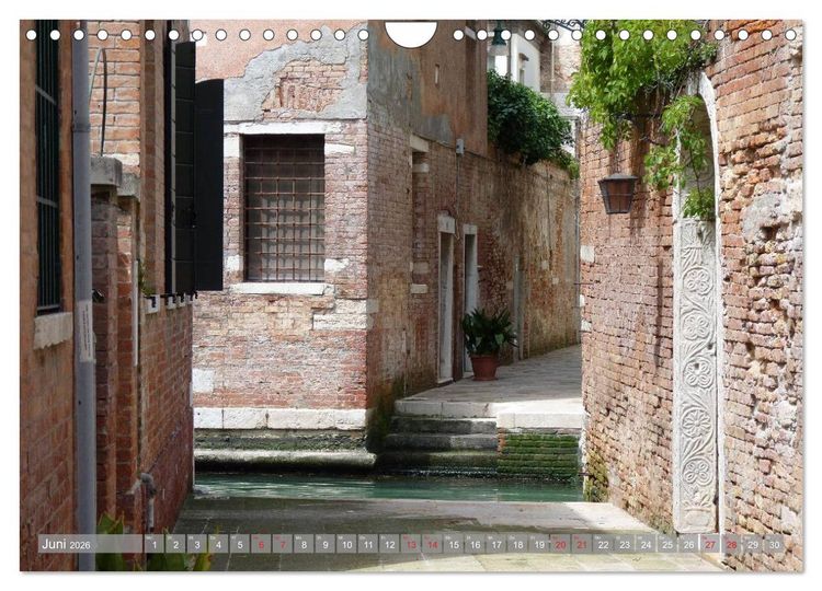 Produktbild: VENEDIG - Perle der Lagune (Wandkalender 2026 DIN A4 quer), CALVENDO Monatskalender