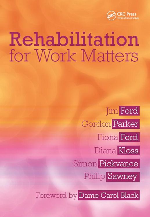 Produktbild: Rehabilitation for Work Matters