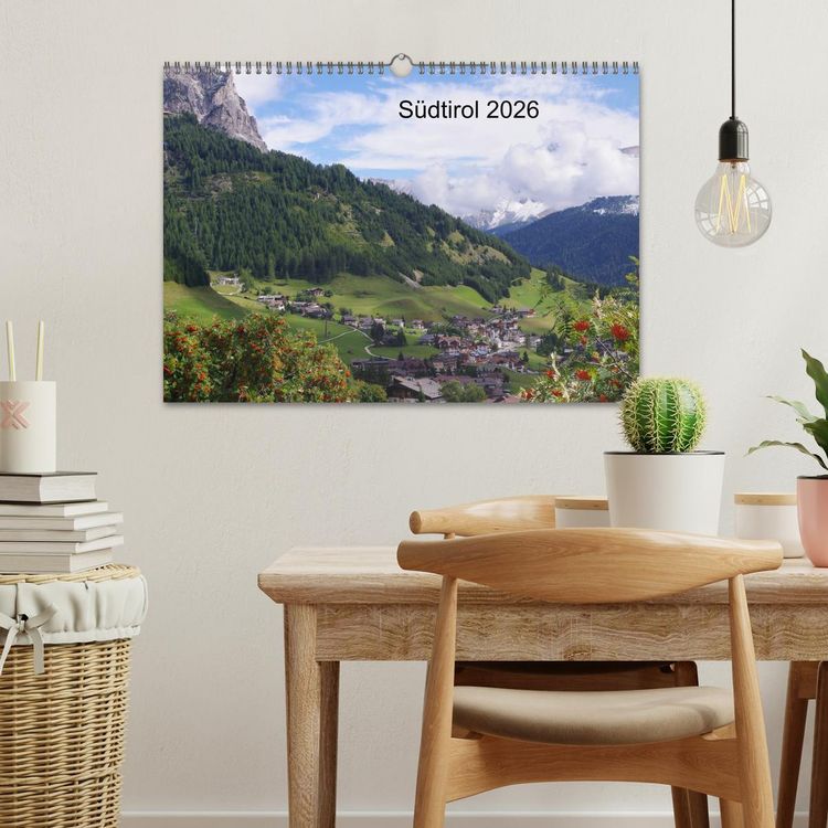 Produktbild: S&uuml;dtirol 2026 (Wandkalender 2026 DIN A3 quer), CALVENDO Monatskalender