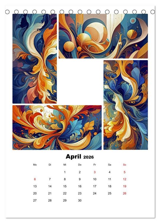 Produktbild: Vierkl&auml;nge (Tischkalender 2026 DIN A5 hoch), CALVENDO Monatskalender