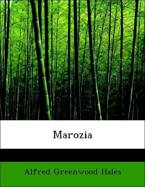 Produktbild: Hales, A: Marozia