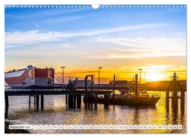 Produktbild: OSTFRIESLAND Wundervolle Halbinsel am Wattenmeer (Wandkalender 2027 DIN A3 quer), CALVENDO Monatskalender