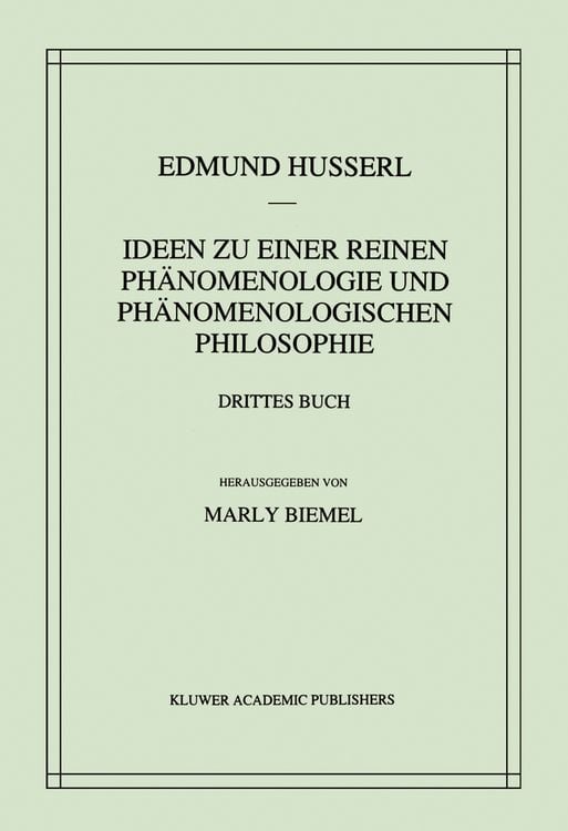 洋書 Edmund Husserl Gesammelte Schriften Husserliana