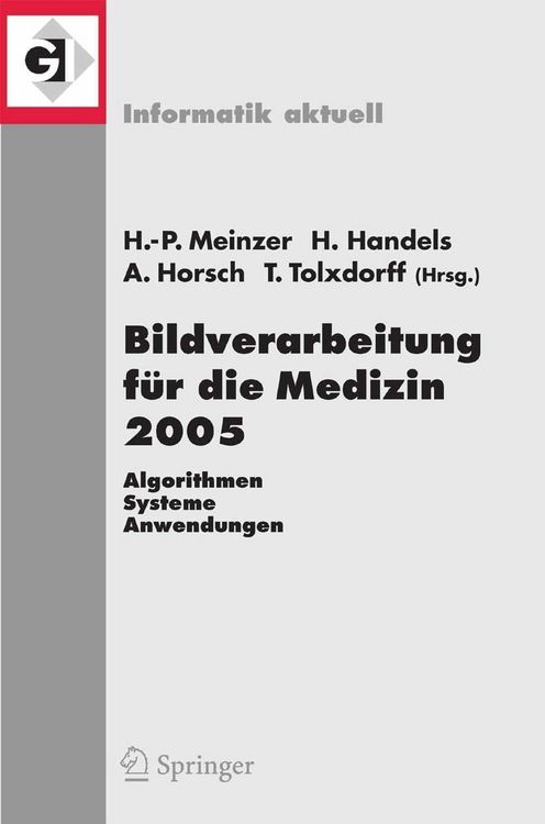 Produktbild: Bildverarbeitung f&uuml;r die Medizin 2005