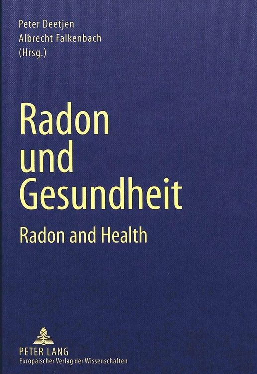 Produktbild: Radon und Gesundheit