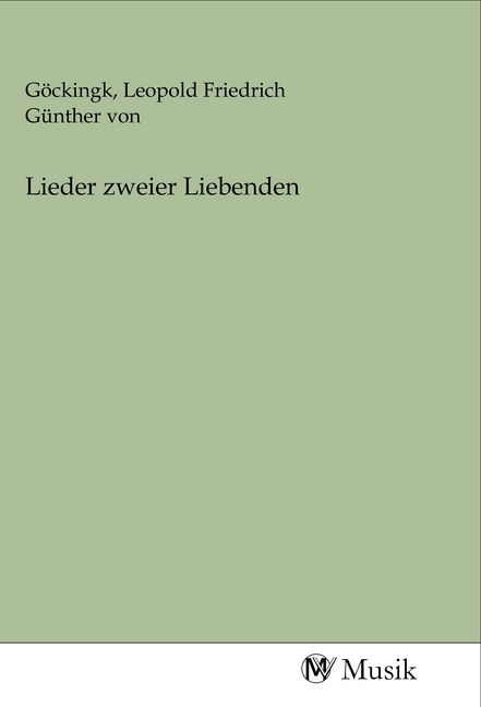 Produktbild: Lieder zweier Liebenden