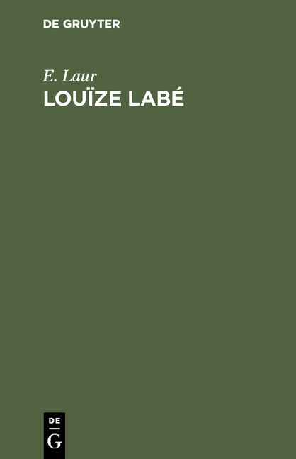 Produktbild: Lou&iuml;ze Lab&eacute;