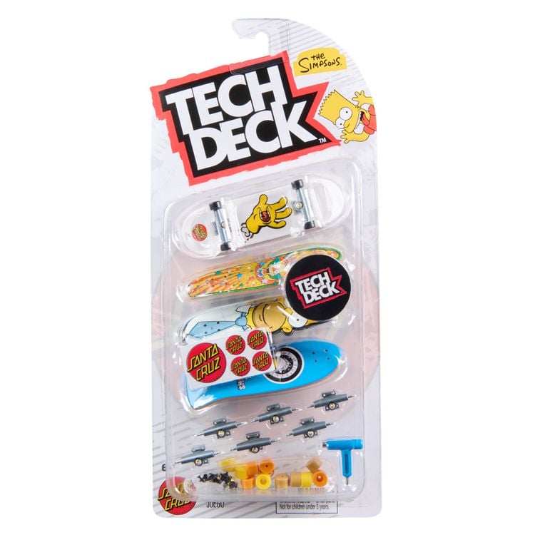 Produktbild: TED Tech Deck 4 Pack - The Simpsons