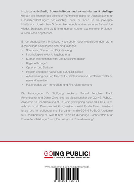 Produktbild: Praxiswissen Finanzdienstleistungen