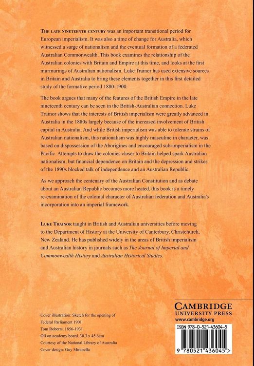 Produktbild: British Imperialism and Australian Nationalism